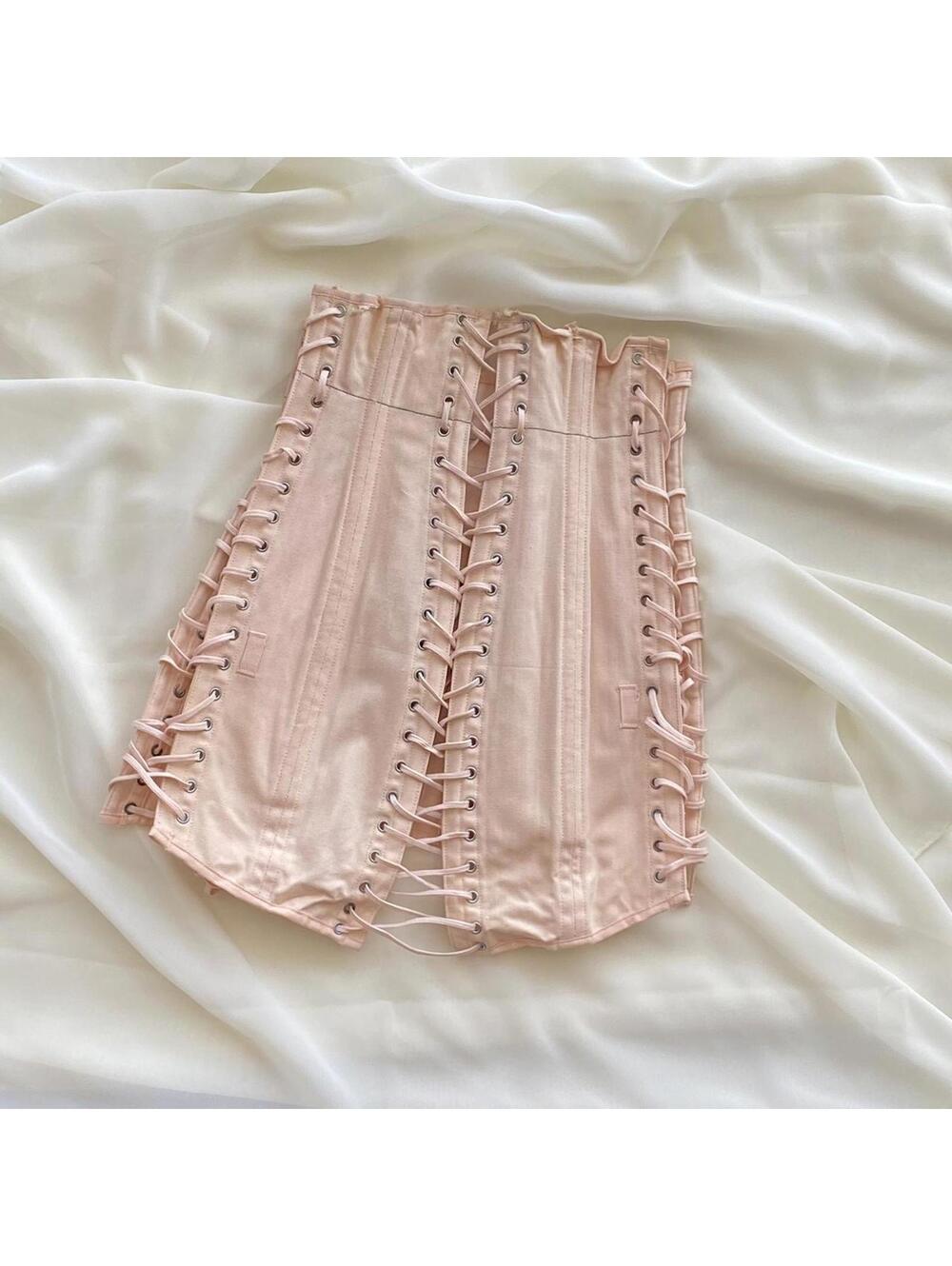 Vintage 1930’s girdle‎ corset skirt Xs #singercorsetskirt